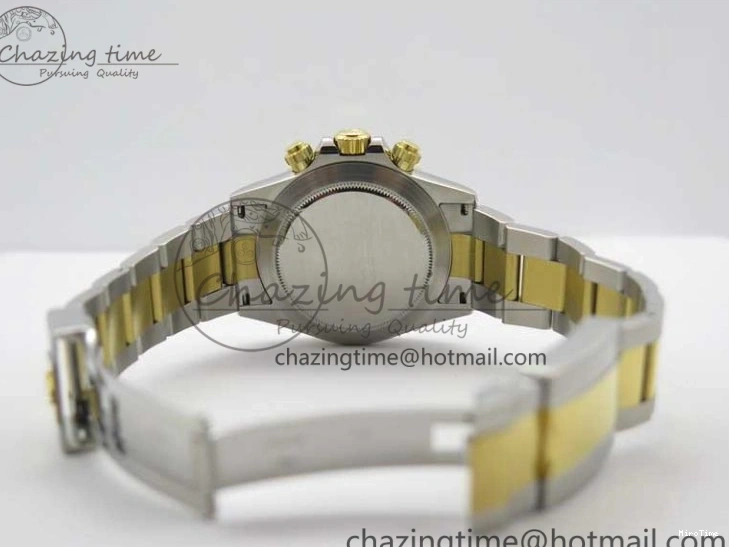 MiroTime 0420 Daytona 116503 SS YG Noob 1:1 Best Edition 904L SS Case and Bracelet White Dial SA4130 V WellDesigned 3176